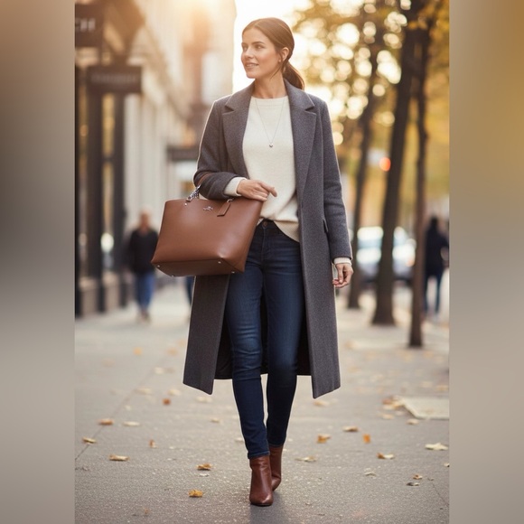 Coach Handbags - Coach Leather 36600 Tote with Silver Accents
Size: OS